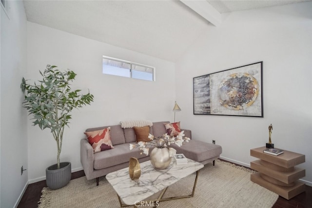 26970 Flo Ln Unit 310, Canyon Country, CA 91351 - living room with wood finished floors and baseboards