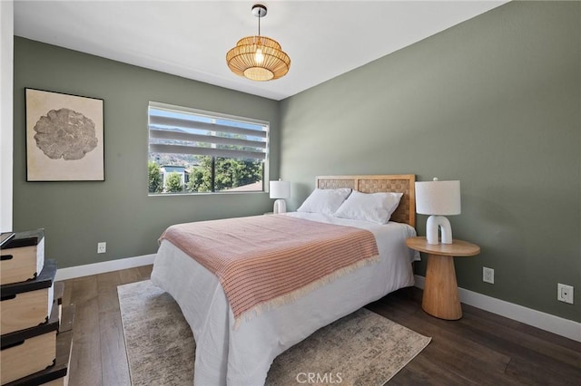 1114 Melrose Ave Unit 3, Glendale, CA 91202 - bedroom featuring wood finished floors and baseboards
