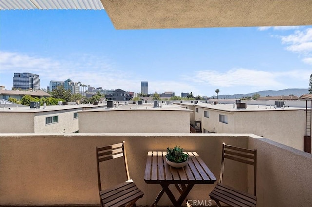 1114 Melrose Ave Unit 3, Glendale, CA 91202 - balcony with a view of city and a mountain view