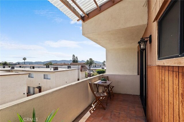 1114 Melrose Ave Unit 3, Glendale, CA 91202 - balcony featuring a mountain view and a residential view