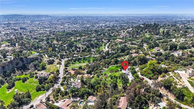 918 Dorothea Rd, La Habra Heights, CA 90631 - aerial view of property's location