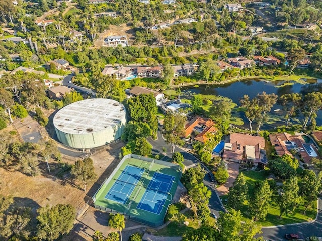20 Lake Helix Dr, La Mesa, CA 91941 - aerial overview of property's location featuring a large body of water and nearby suburban area