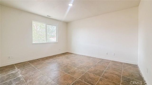 11126 Arena Rd, Pinon Hills, CA 92372 - empty room with baseboards and recessed lighting