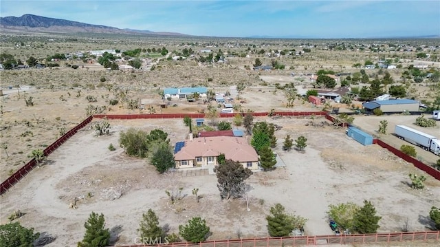 11126 Arena Rd, Pinon Hills, CA 92372 - overview of rural landscape with a mountain backdrop