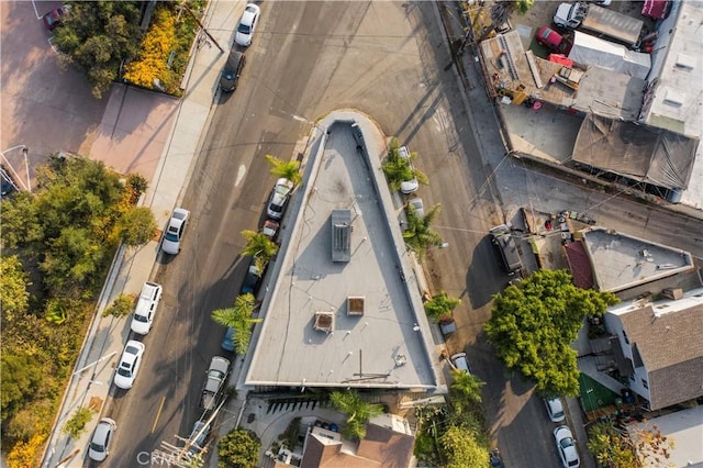 117 N Toluca St, Los Angeles, CA 90026 - drone / aerial view