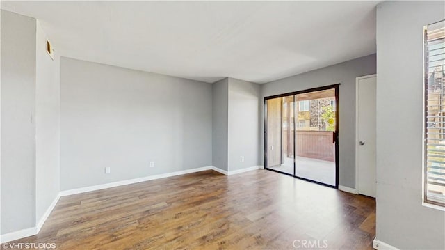 9020 Newport Ave Unit 17, Fontana, CA 92335 - empty room featuring wood finished floors and baseboards