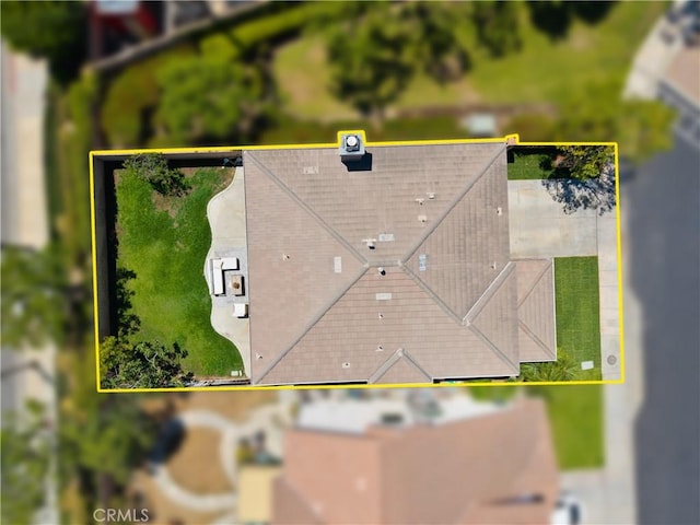 154 Fernpine Ln, Pomona, CA 91767 - aerial view of property's location featuring property parcel outlined