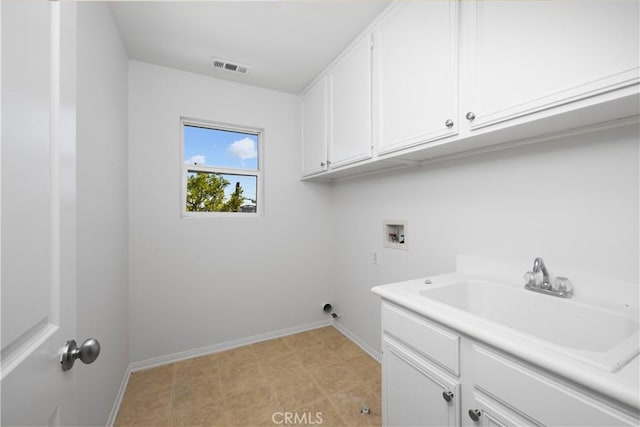 154 Fernpine Ln, Pomona, CA 91767 - laundry room featuring cabinet space and hookup for a washing machine