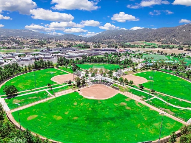 30747 Loma Linda Rd, Temecula, CA 92592 - drone / aerial view of a mountainous background