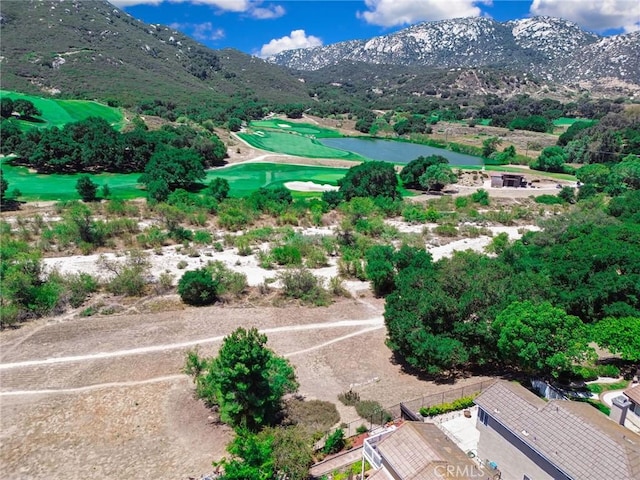 30747 Loma Linda Rd, Temecula, CA 92592 - view of mountain background with a nearby body of water and a local golf course