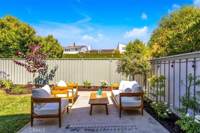 33554 Halyard Dr, Dana Point, CA 92629 - fenced backyard with an outdoor hangout area and a patio