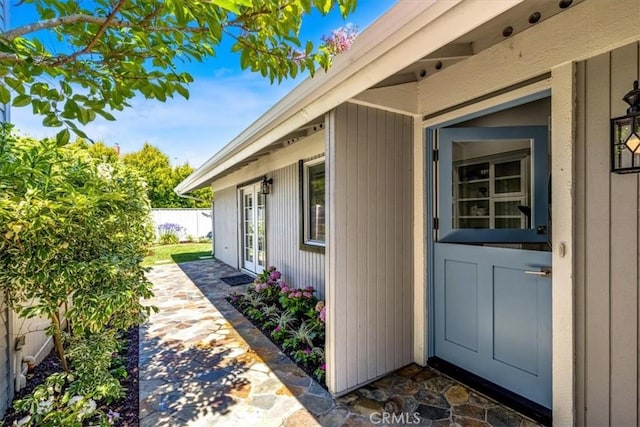 33554 Halyard Dr, Dana Point, CA 92629 - view of exterior entry featuring french doors and a patio area