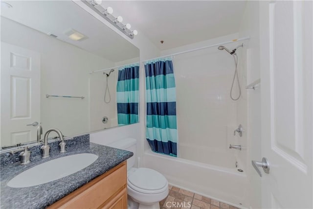 2245 Chaffee St, Fullerton, CA 92833 - bathroom featuring vanity and shower / bath combo with shower curtain