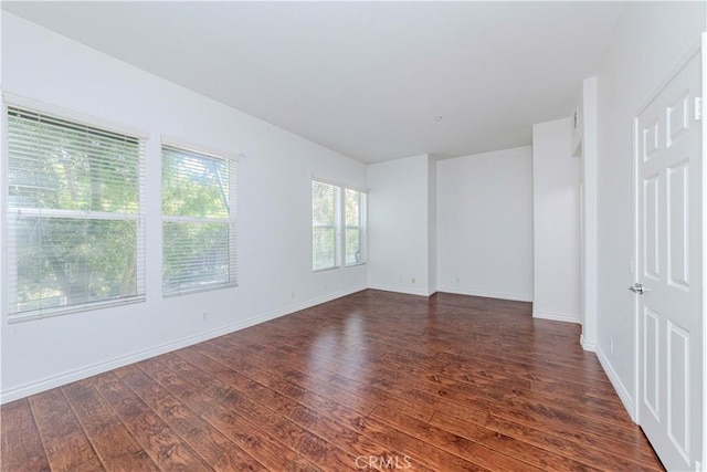 2245 Chaffee St, Fullerton, CA 92833 - unfurnished room with dark wood-style flooring and baseboards