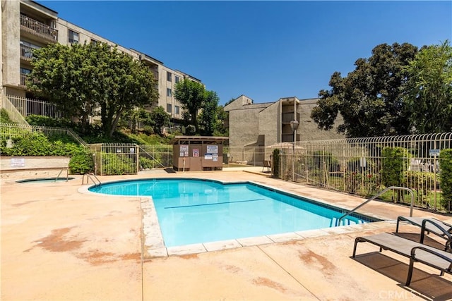 1620 Neil Armstrong St Unit 306, Montebello, CA 90640 - community pool featuring a patio area