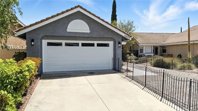 10655 Springfield Dr, Rancho Cucamonga, CA 91730 - single story home with stucco siding, concrete driveway, and a tile roof