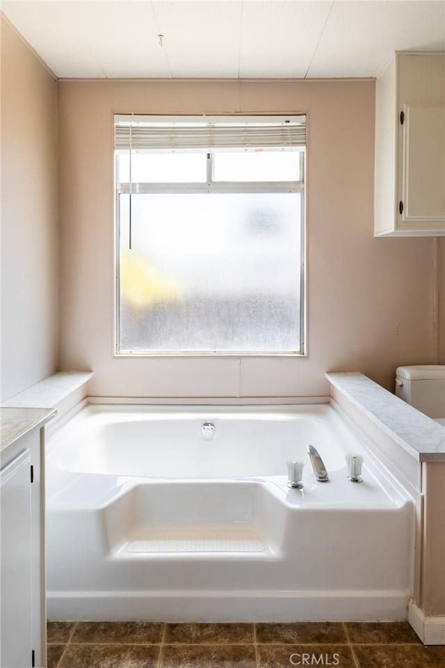 32540 San Miguelito Dr, Thousand Palms, CA 92276 - bathroom with a bath and vanity