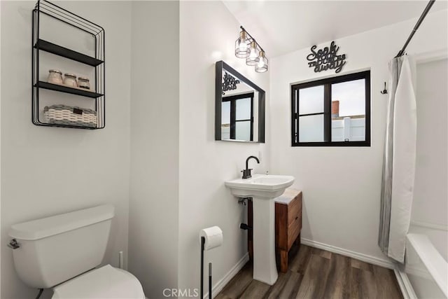 19408 Campaign Dr, Carson, CA 90746 - bathroom with wood finished floors, shower / tub combo, and vanity