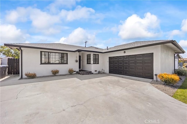 19408 Campaign Dr, Carson, CA 90746 - single story home featuring concrete driveway, stucco siding, and an attached garage