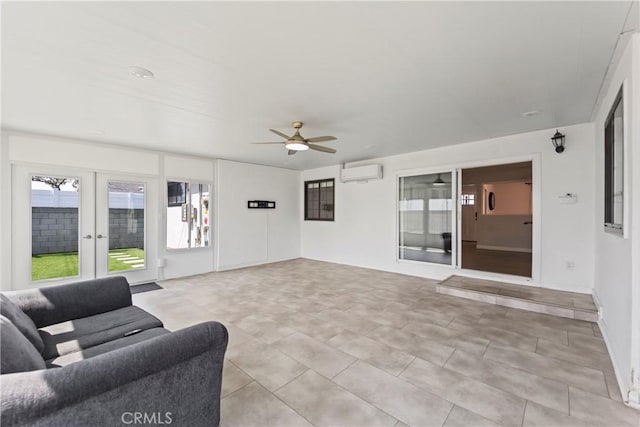 19408 Campaign Dr, Carson, CA 90746 - sunroom / solarium with an AC wall unit and french doors