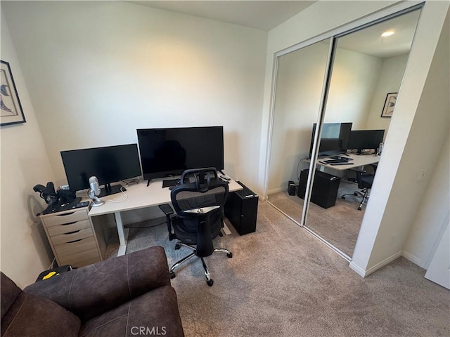 265 N Standard Ave, Santa Ana, CA 92701 - home office with carpet floors