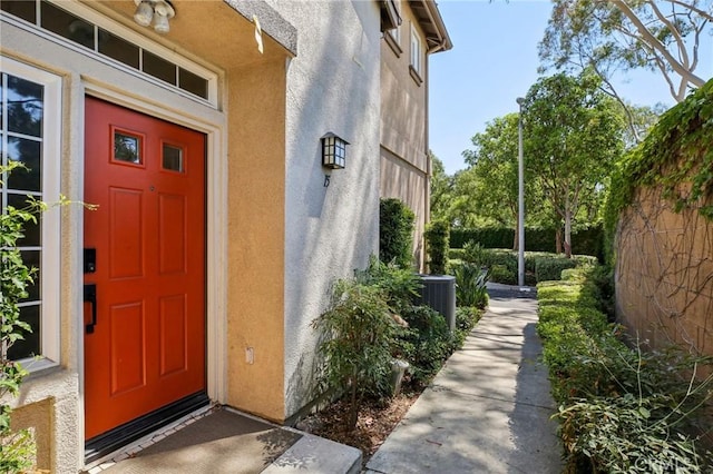15 Ardmore, Irvine, CA 92602 - doorway to property with stucco siding