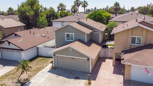 8936 Summerwood Way, Fontana, CA 92335 - view from above of property