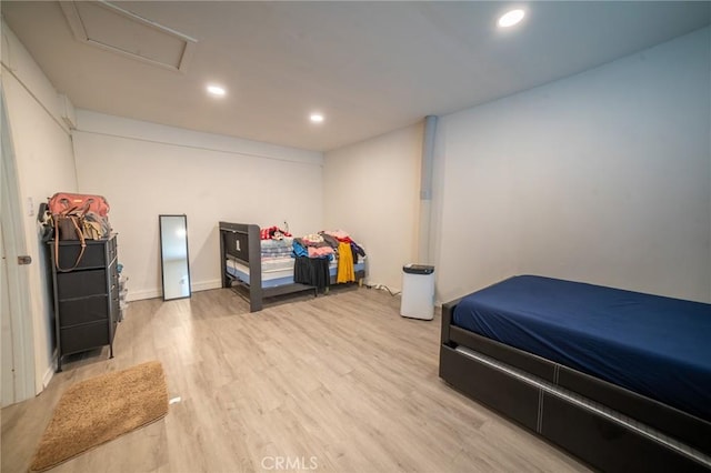 8936 Summerwood Way, Fontana, CA 92335 - bedroom with wood finished floors and recessed lighting