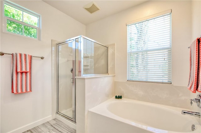 3591 Sacramento Dr Unit 50, San Luis Obispo, CA 93401 - full bath featuring a bath and a stall shower