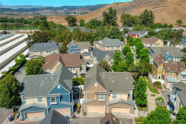 3591 Sacramento Dr Unit 50, San Luis Obispo, CA 93401 - aerial overview of property's location with a mountainous background and nearby suburban area