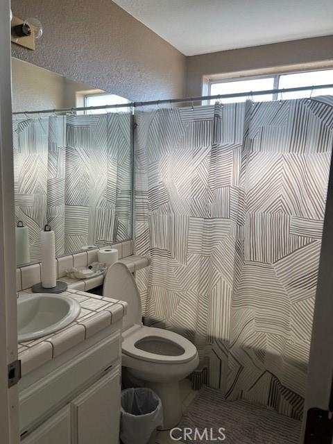 7653 Phelan Rd, Phelan, CA 92371 - bathroom with vanity and a shower with curtain