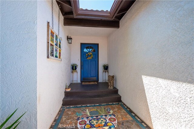 1024 Rachel Ln, Paso Robles, CA 93446 - property entrance featuring stucco siding