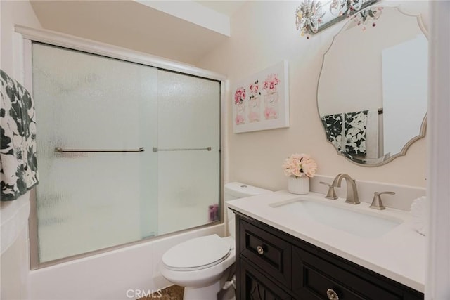 20334 Rue Crevier Unit 621, Canyon Country, CA 91351 - full bath with vanity and shower / bath combination with glass door
