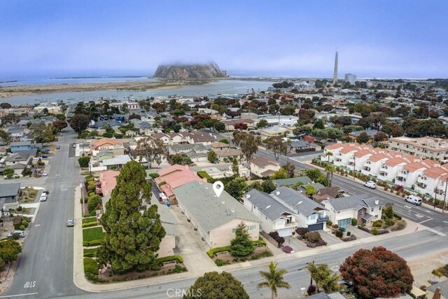641 Piney Way Unit D, Morro Bay, CA 93442 - aerial view of residential area with a nearby body of water