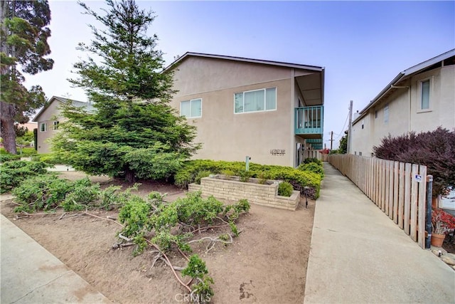 641 Piney Way Unit D, Morro Bay, CA 93442 - view of home's exterior with stucco siding