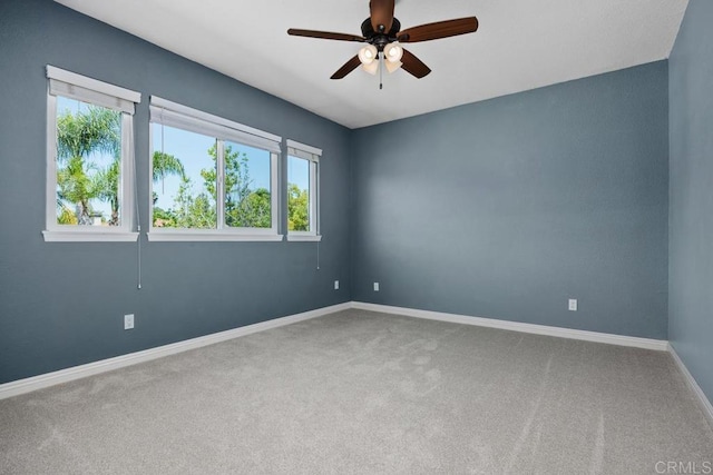 2270 Ritter Pl, Escondido, CA 92029 - carpeted empty room featuring healthy amount of natural light and a ceiling fan