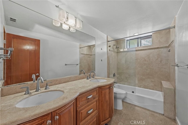 4 Woodhaven, Laguna Niguel, CA 92677 - bathroom with double vanity and  shower combination