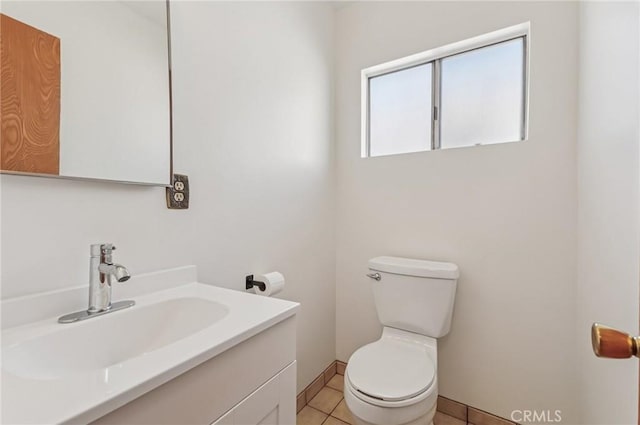 5801 Repetto Ave, East Los Angeles, CA 90022 - bathroom featuring vanity and tile patterned floors
