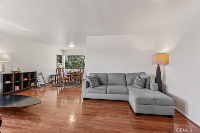 5801 Repetto Ave, East Los Angeles, CA 90022 - living area with wood finished floors