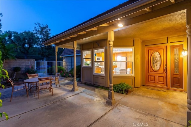 21094 Trailside Dr, Yorba Linda, CA 92887 - view of patio with outdoor dining space