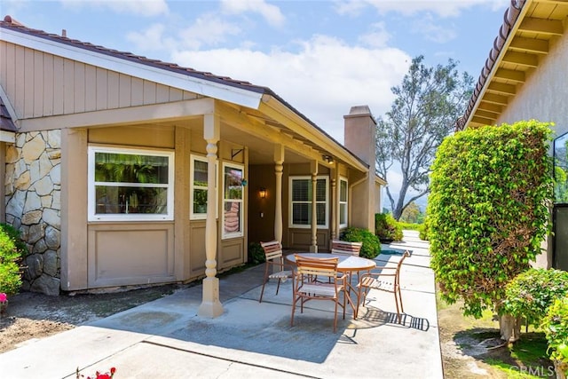 21094 Trailside Dr, Yorba Linda, CA 92887 - view of patio / terrace featuring outdoor dining space