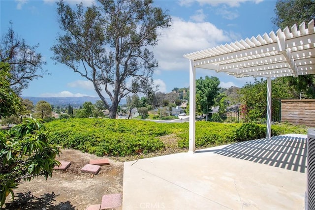 21094 Trailside Dr, Yorba Linda, CA 92887 - view of patio with a pergola