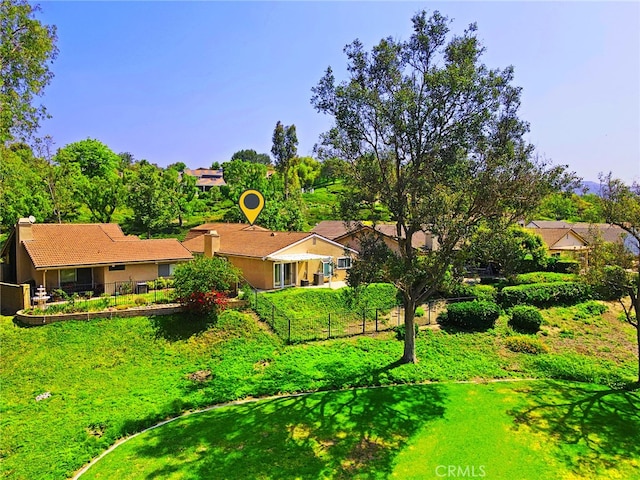 21094 Trailside Dr, Yorba Linda, CA 92887 - aerial view of property and surrounding area