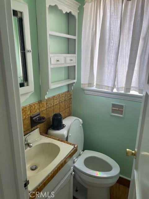602 N Griffith Park Dr, Burbank, CA 91506 - half bathroom with vanity and toilet