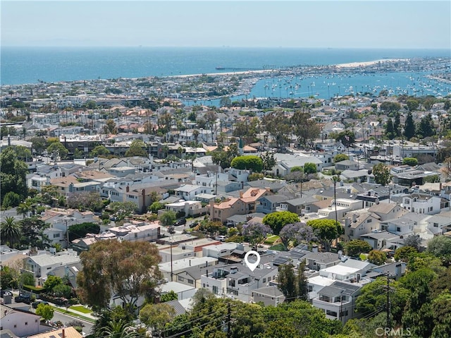 7141/2 Iris Ave, Newport Beach, CA 92625 - aerial view of residential area featuring a nearby body of water
