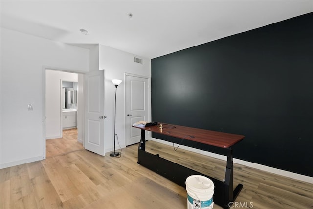 1801 E Katella Ave Unit 1091, Anaheim, CA 92805 - bedroom featuring light wood-type flooring
