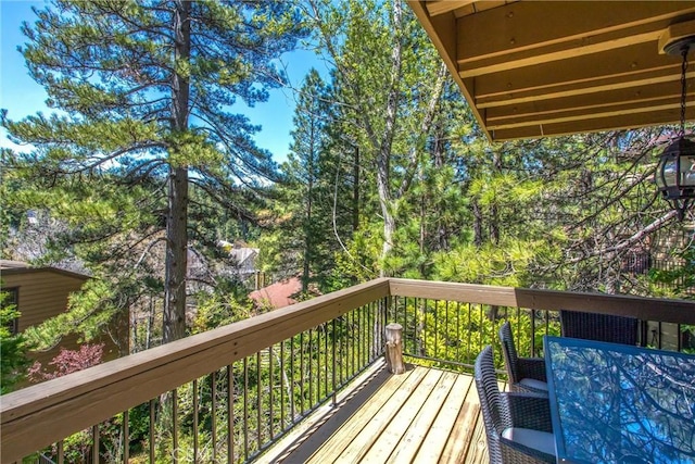 27657 Peninsula Dr, Lake Arrowhead, CA 92352 - view of deck
