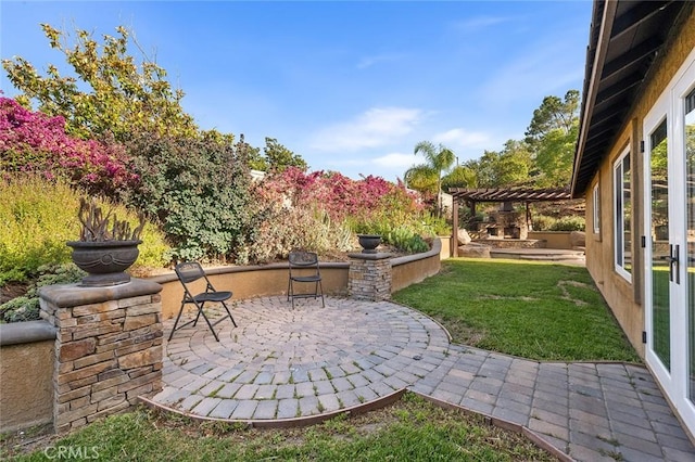 464 Appleby St, Corona, CA 92881 - view of patio with a pergola