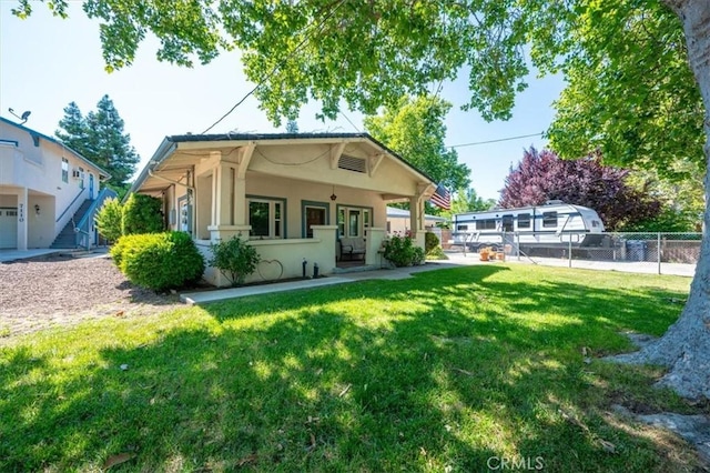 7100 Navajoa Ave, Atascadero, CA 93422 - view of front of property featuring stucco siding and a porch