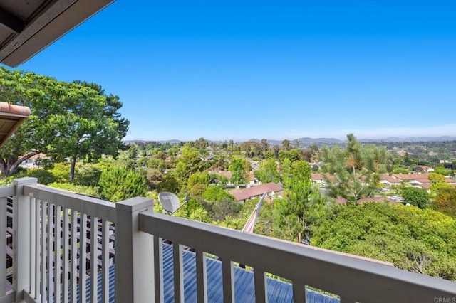 1866 Forestdale Dr, Encinitas, CA 92024 - balcony with a mountain view